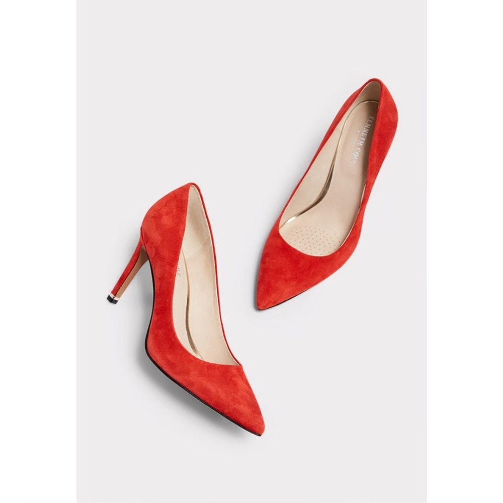 KENNETH COLE New Riley 85 Pump in Coral // 7